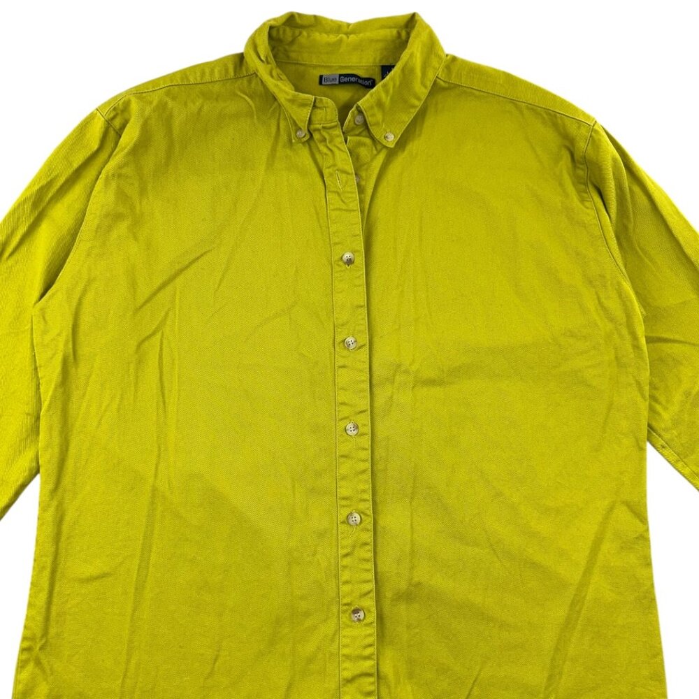 Blue Generation Long Sleeve Button Down Shirt - Picture 4 of 11